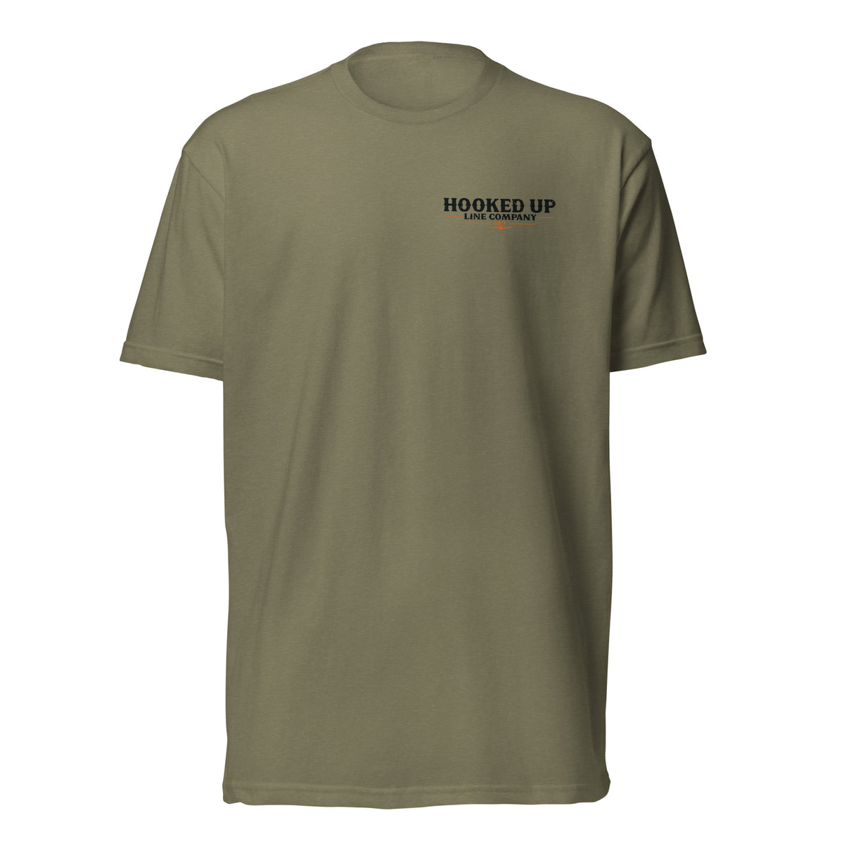 Days Over t-shirt in Military Green, front view