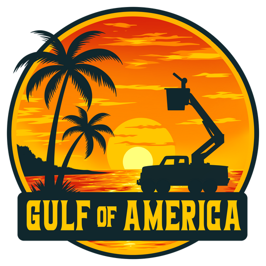 Gulf of America Sticker