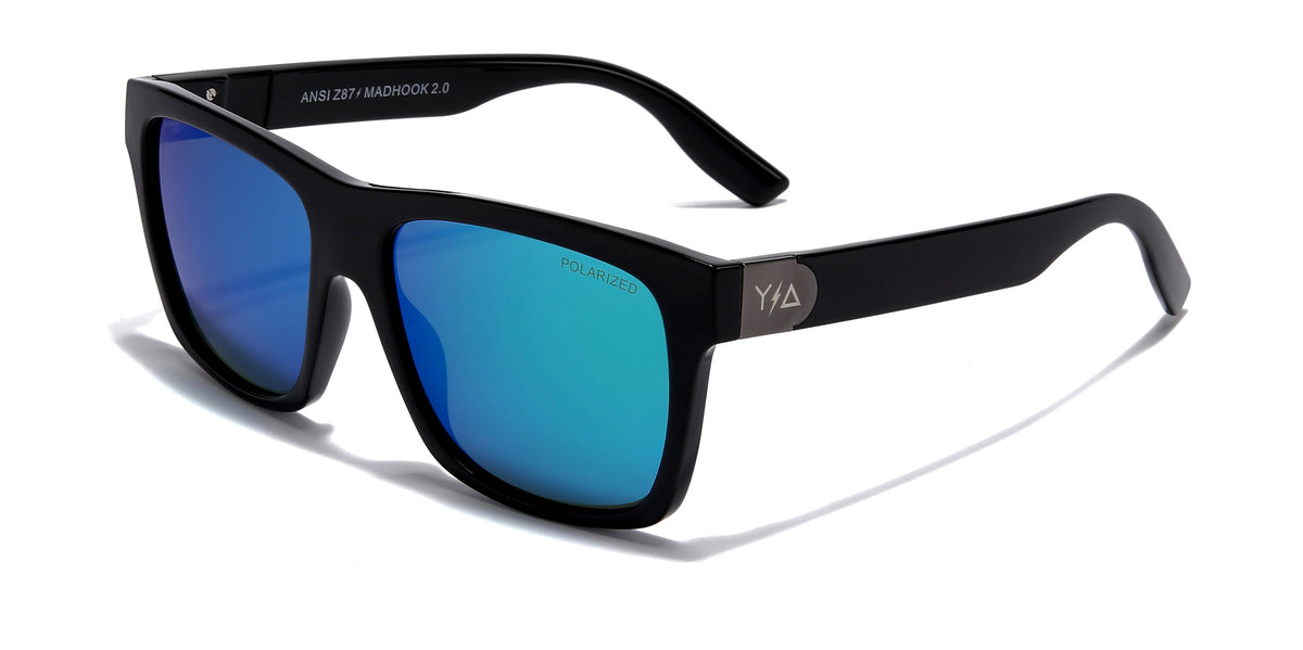 Z87 MADHOOK2.0 LR: Green Revo Polarized