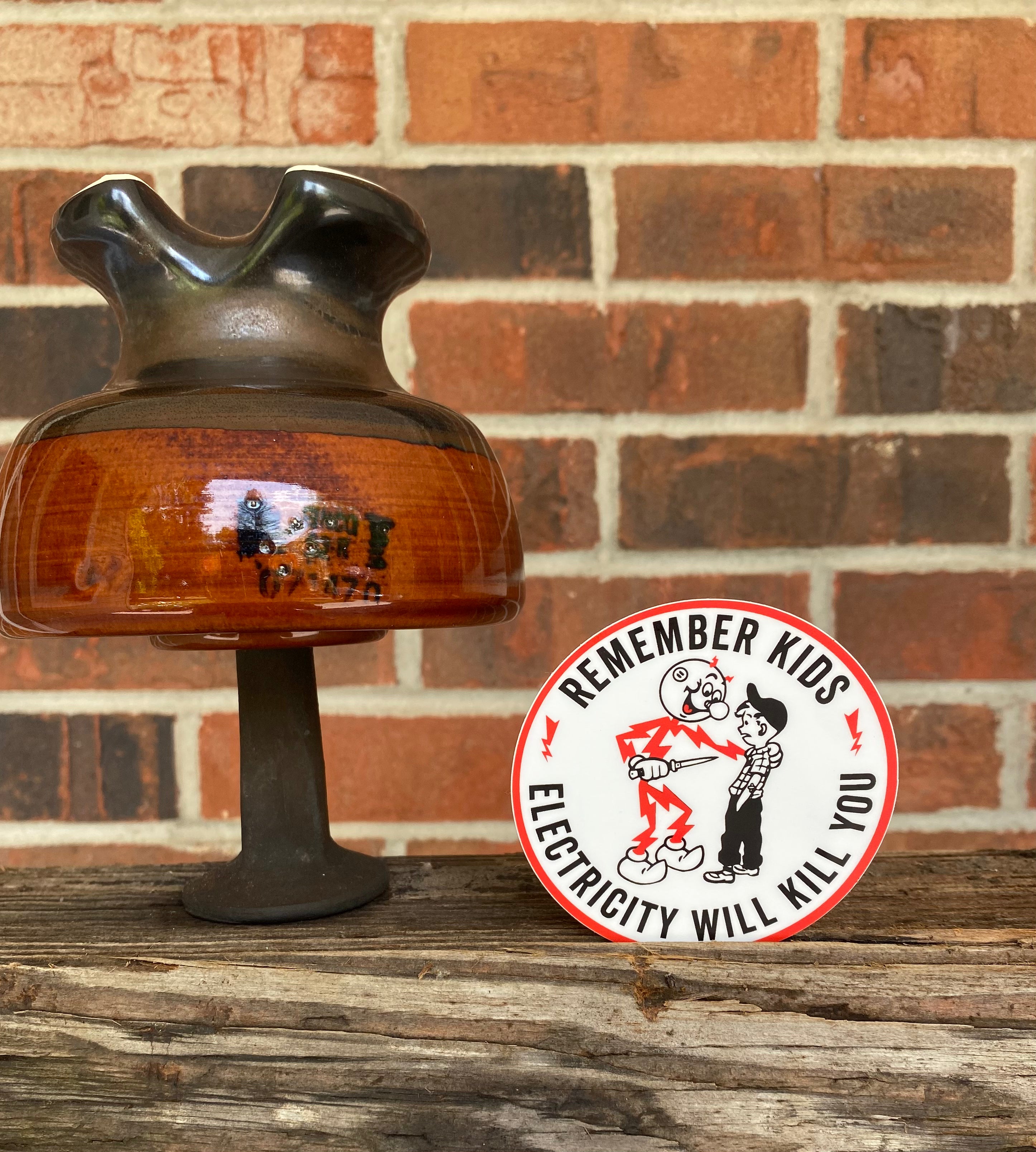 Reddy Killowatt Sticker – Hooked Up Line Company