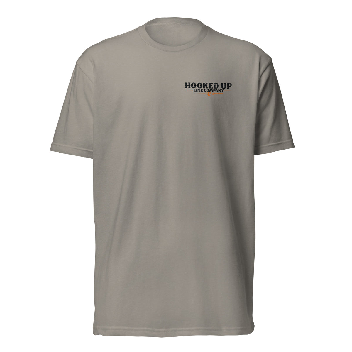 Days Over t-shirt in Stone Grey, front view