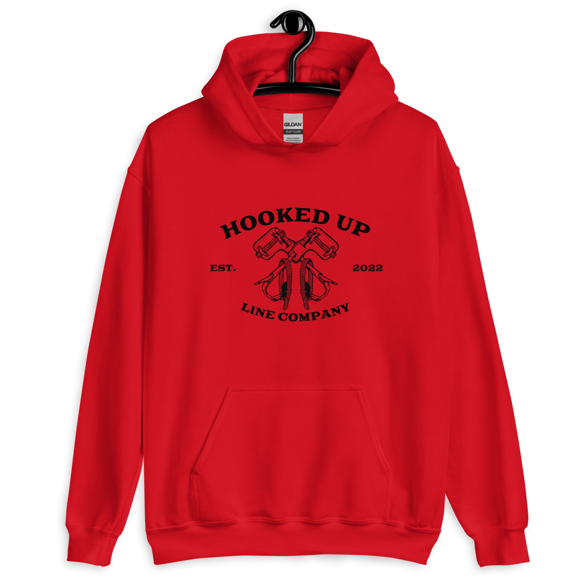 Hooked red hoodie hotsell