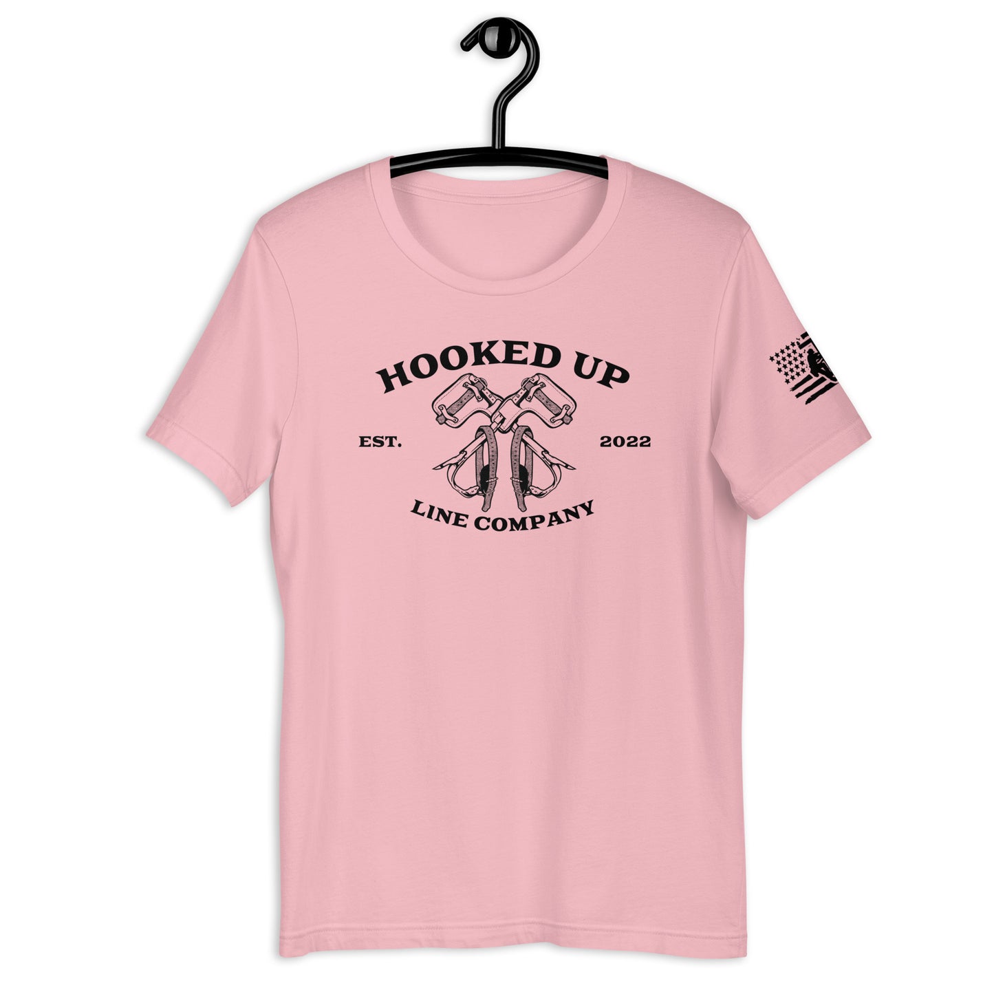 Hooked Up Lineman Shirt